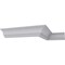 Ekena Millwork 3 1/8"H x 3 1/8"P x 5"F x 94 1/2"L Ashford Smooth Crown Moulding MLD03X03X06AS - alternate 8